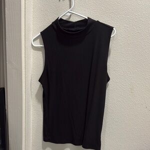 Elegant Black Sleeveless Top